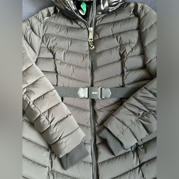 NWT Sicily Mailia Belted Puffer Jacket - Picture 5 of 11